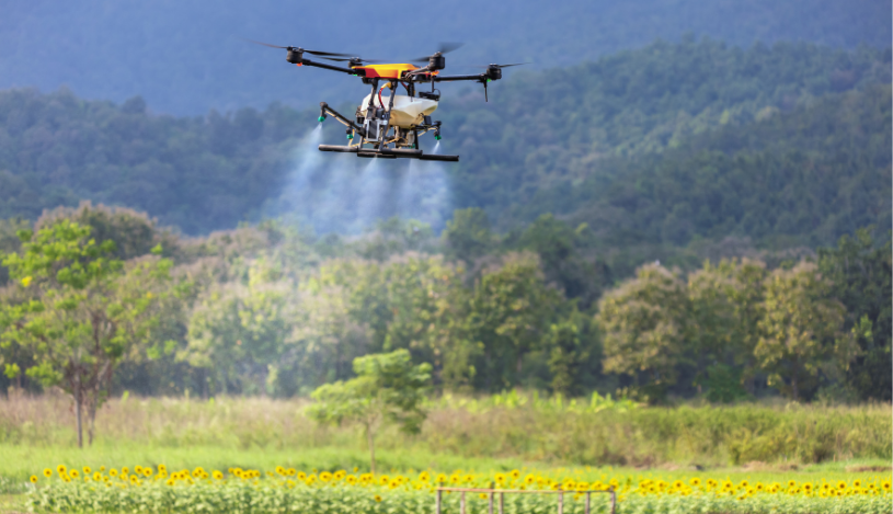 งานวิจัยโดรนการเกษตรในประเทศไทย