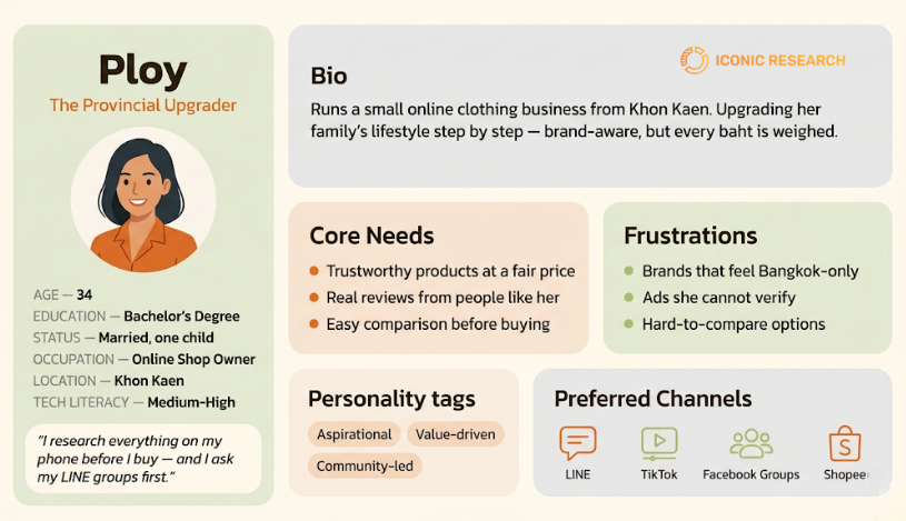 Customer Persona Template